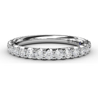 Chunky Pavé Anniversary Band with Round Diamonds by Fana - 1.05 Carat Total Diamond Weight