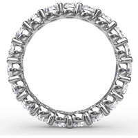 Chunky Shared-Prong Eternity Band with Round Diamonds by Fana - 2.47 Carat Total Diamond Weight