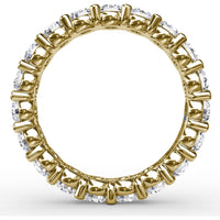 Chunky Shared-Prong Eternity Band with Round Diamonds by Fana - 2.47 Carat Total Diamond Weight
