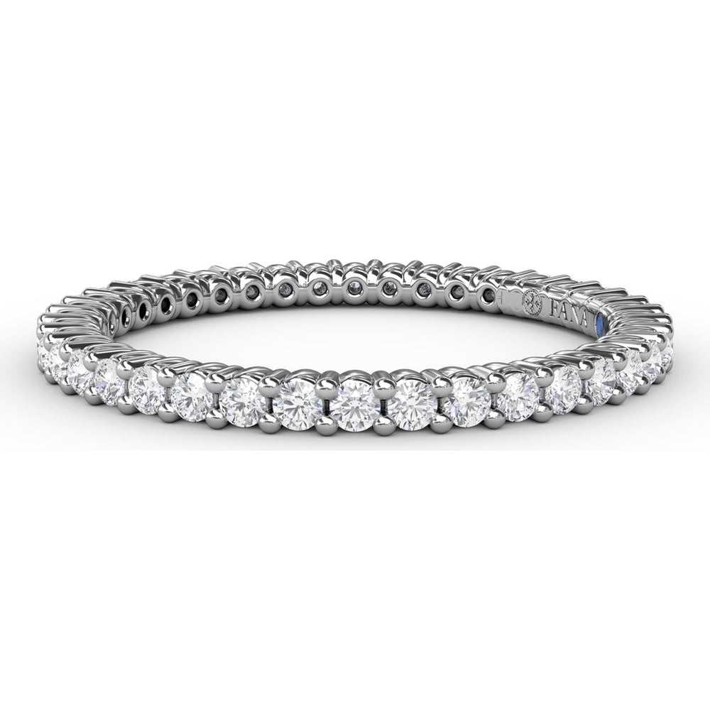Classic Round Shared-Prong Diamond Eternity Band by Fana - 0.50 Carat Total Diamond Weight