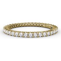 Classic Round Shared-Prong Diamond Eternity Band by Fana - 0.50 Carat Total Diamond Weight