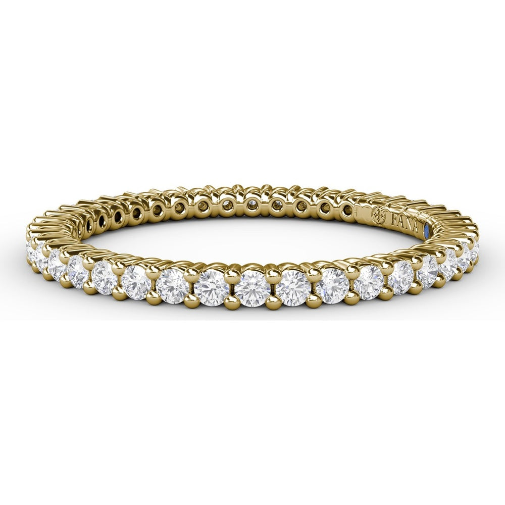 Classic Round Shared-Prong Diamond Eternity Band by Fana - 0.50 Carat Total Diamond Weight