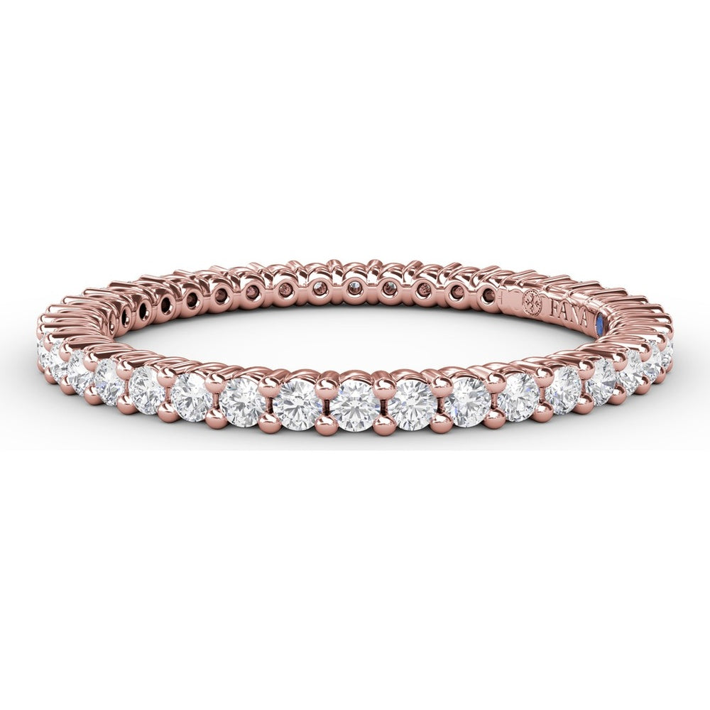 Classic Round Shared-Prong Diamond Eternity Band by Fana - 0.50 Carat Total Diamond Weight