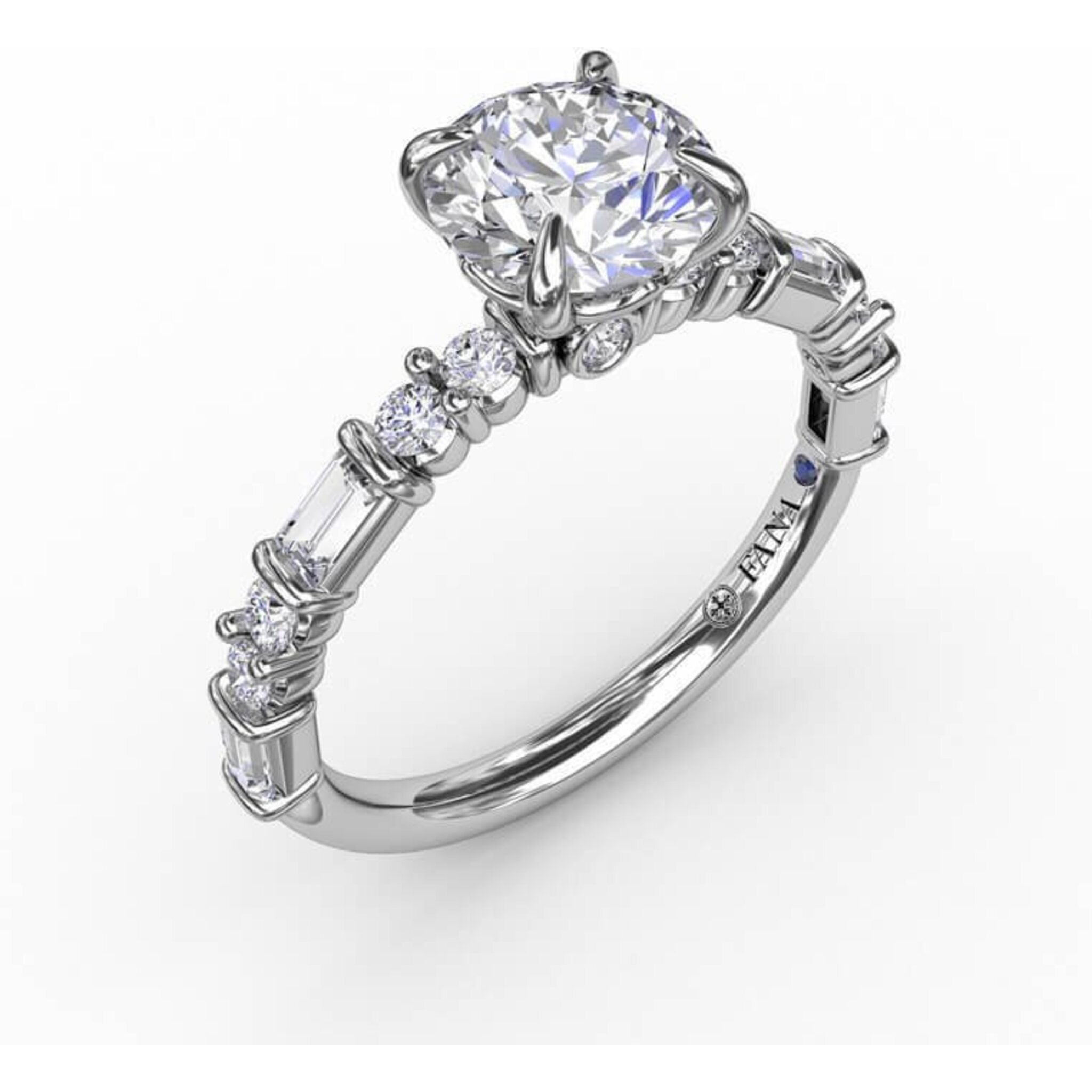 Contemporary diamond engagement rings Clearance