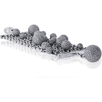 De Grisogono 18K Yellow Gold Boule Bracelet with Pave Diamonds - 35.93 Carats Total Diamond Weight