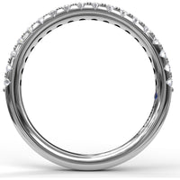 Diamond Band with Shared-Prong Round Diamonds by Fana - 0.32 Carat Total Diamond Weight