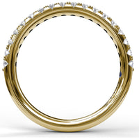 Diamond Band with Shared-Prong Round Diamonds by Fana - 0.32 Carat Total Diamond Weight