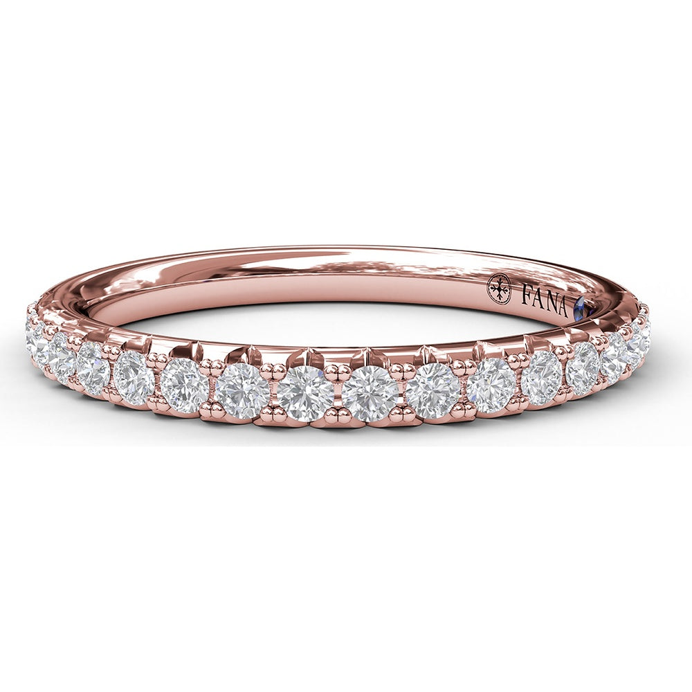 Diamond Band with Shared-Prong Round Diamonds by Fana - 0.32 Carat Total Diamond Weight