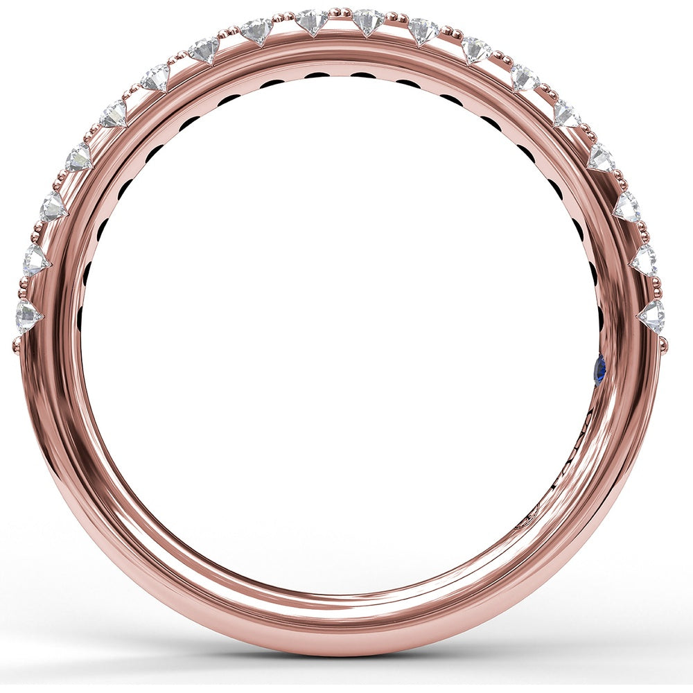 Diamond Band with Shared-Prong Round Diamonds by Fana - 0.32 Carat Total Diamond Weight