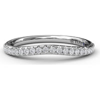 Diamond Band with Shared-Prong Set Round Diamonds by Fana - 0.22 Carat Total Diamond Weight