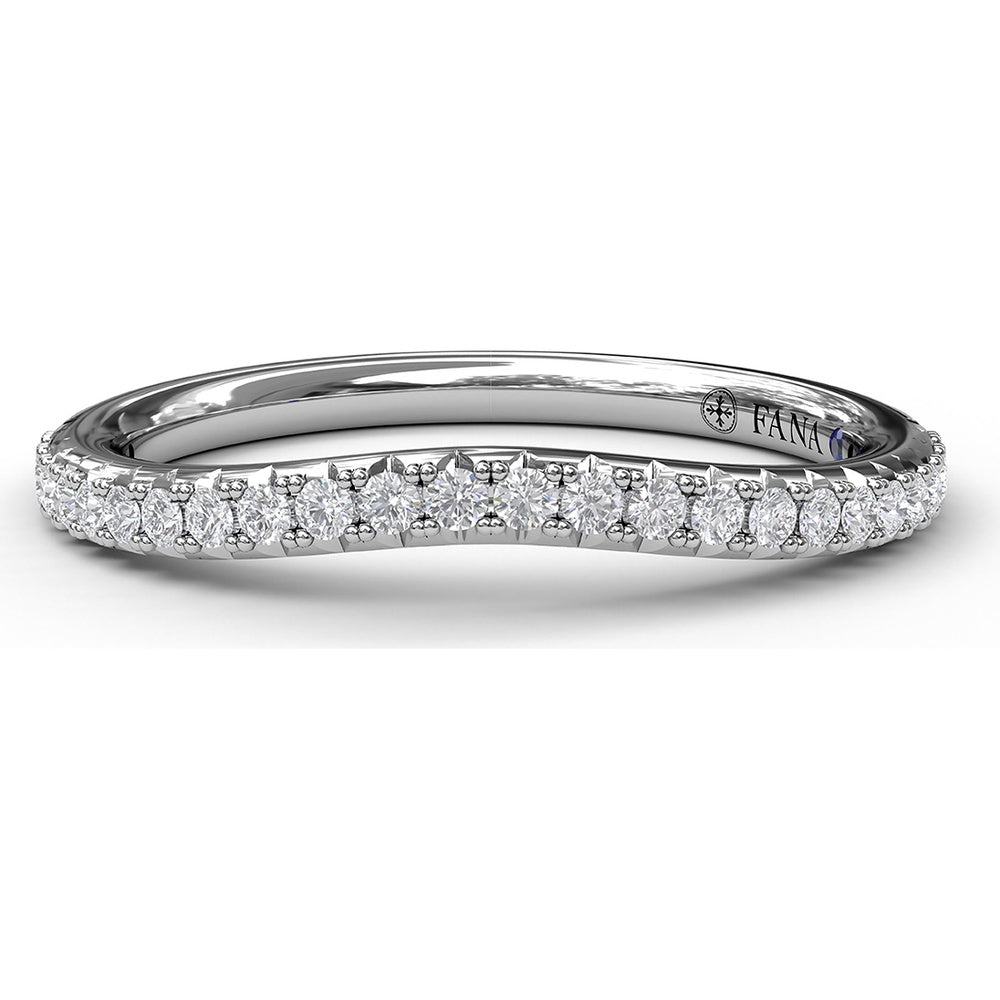 Diamond Band with Shared-Prong Set Round Diamonds by Fana - 0.22 Carat Total Diamond Weight