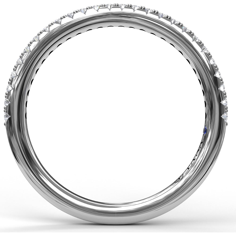 Diamond Band with Shared-Prong Set Round Diamonds by Fana - 0.22 Carat Total Diamond Weight