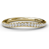 Diamond Band with Shared-Prong Set Round Diamonds by Fana - 0.22 Carat Total Diamond Weight