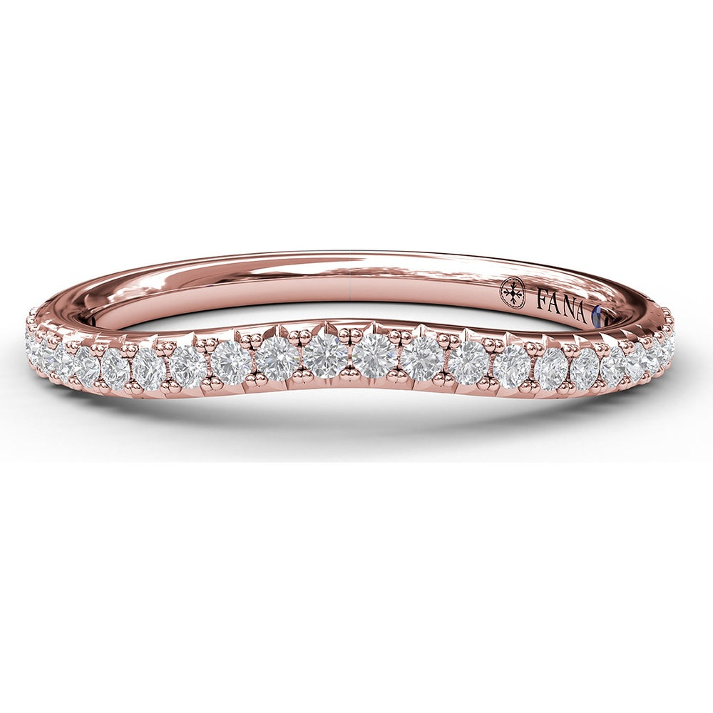 Diamond Band with Shared-Prong Set Round Diamonds by Fana - 0.22 Carat Total Diamond Weight