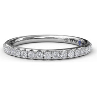 Diamond Band with Shared-Prong Set Round Diamonds by Fana - 0.29 Carat Total Diamond Weight