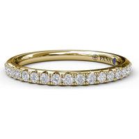 Diamond Band with Shared-Prong Set Round Diamonds by Fana - 0.29 Carat Total Diamond Weight