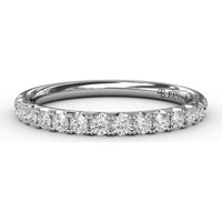 Diamond Band with Shared-Prong Set Round Diamonds by Fana - 0.31 Carat Total Diamond Weight