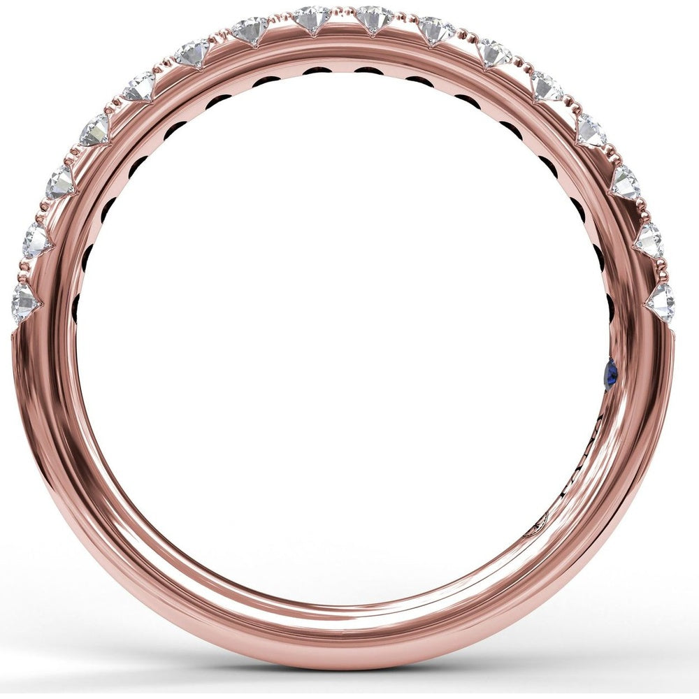 Diamond Band with Shared-Prong Set Round Diamonds by Fana - 0.31 Carat Total Diamond Weight