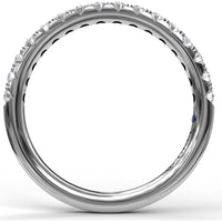 Diamond Band with Shared-Prong Set Round Diamonds by Fana - 0.31 Carat Total Diamond Weight