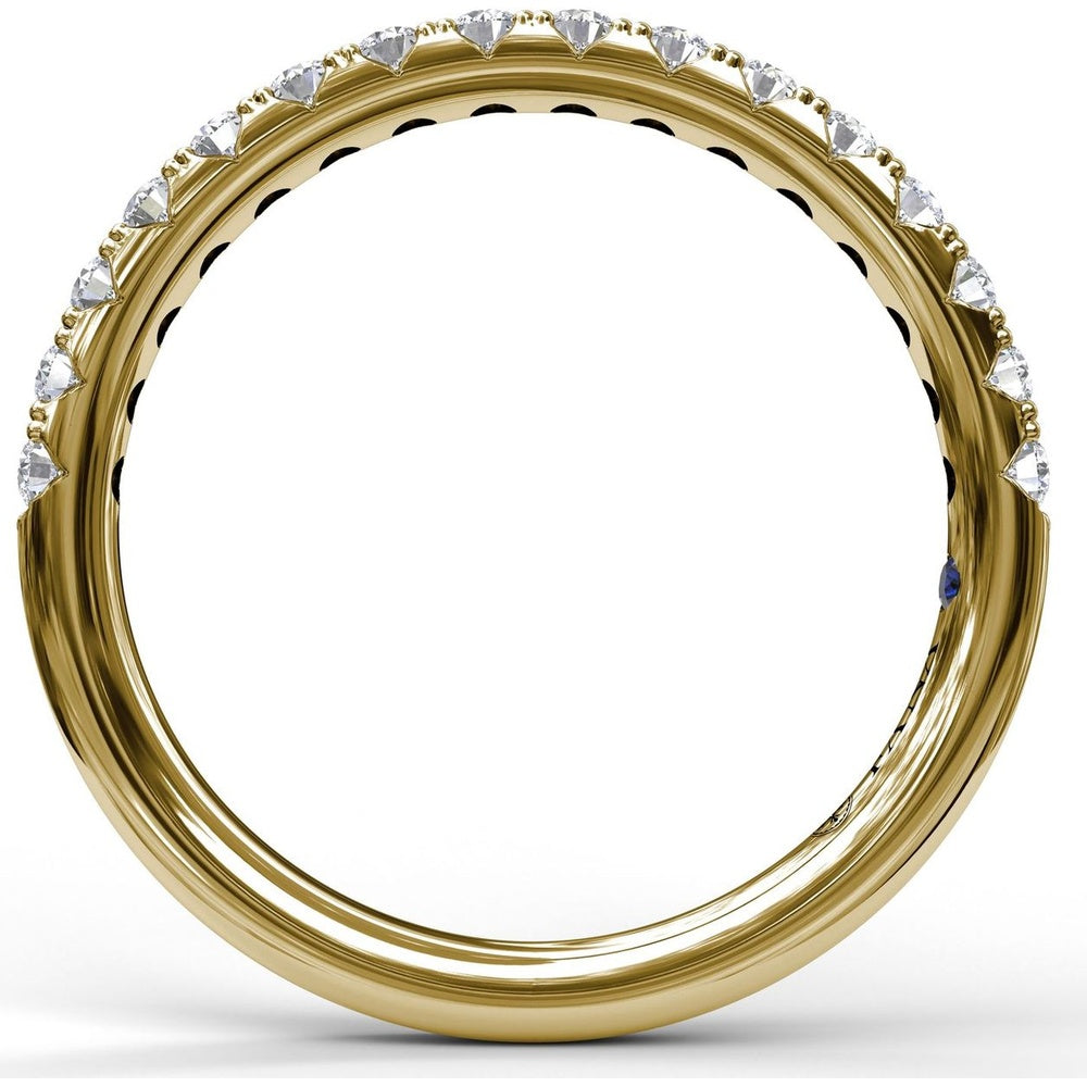 Diamond Band with Shared-Prong Set Round Diamonds by Fana - 0.31 Carat Total Diamond Weight