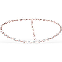 Diamond Choker Necklace with Bezel-Set Round Diamonds by Fana - 11.02 Carat Total Diamond Weight