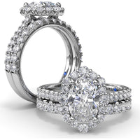 Diamond Wedding Band with Shared-Prong Round Brilliant Diamonds by Fana - 0.29 Carat Total Diamond Weight