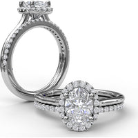 Diamond Wedding Band with Shared-Prong Round Diamonds by Fana - 0.20 Carat Total Diamond Weight