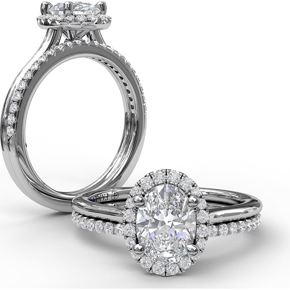 Diamond Wedding Band with Shared-Prong Round Diamonds by Fana - 0.20 Carat Total Diamond Weight