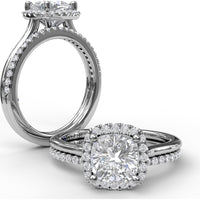 Diamond Wedding Band with Shared-Prong Round Diamonds by Fana - 0.20 Carat Total Diamond Weight