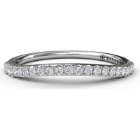 Diamond Wedding Band with Shared-Prong Round Diamonds by Fana - 0.21 Carat Total Diamond Weight
