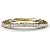 Diamond Wedding Band with Shared-Prong Round Diamonds by Fana - 0.21 Carat Total Diamond Weight