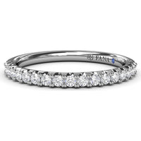 Diamond Wedding Band with Shared-Prong Round Diamonds by Fana - 0.30 Carat Total Diamond Weight