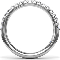 Diamond Wedding Band with Shared-Prong Round Diamonds by Fana - 0.34 Carat Total Diamond Weight