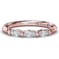 East-West Marquise Diamond Band by Fana - 0.31 Carat Total Diamond Weight
