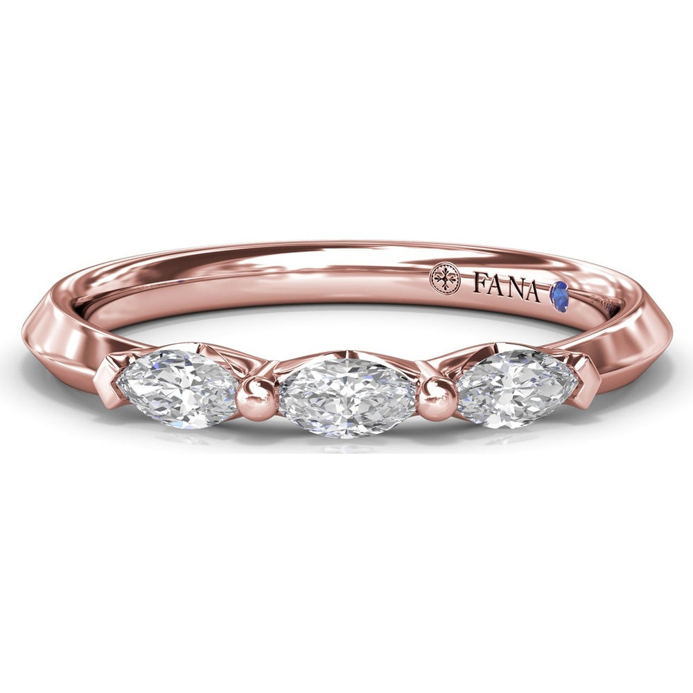East-West Marquise Diamond Band by Fana - 0.31 Carat Total Diamond Weight