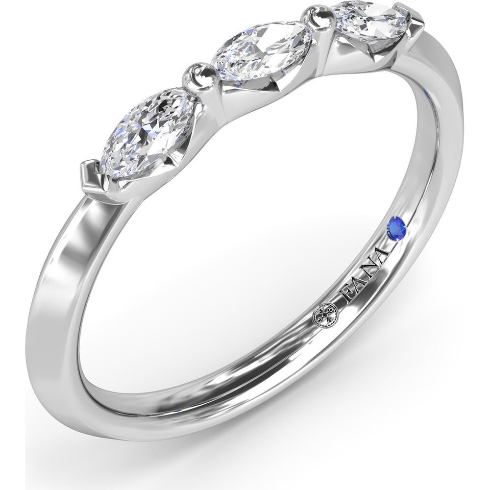 East-West Marquise Diamond Band by Fana - 0.31 Carat Total Diamond Weight