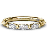 East-West Marquise Diamond Band by Fana - 0.31 Carat Total Diamond Weight