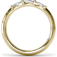 East-West Marquise Diamond Band by Fana - 0.31 Carat Total Diamond Weight