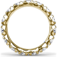 Eternity Band with Alternating Round Diamonds by Fana - 1.83 Carat Total Diamond Weight