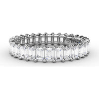 Eternity Band with Emerald Cut Diamonds by Fana - 2.39 Carat Total Diamond Weight