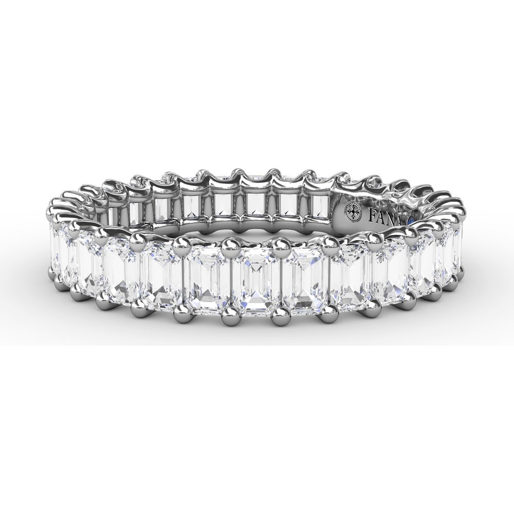 Eternity Band with Emerald Cut Diamonds by Fana - 2.39 Carat Total Diamond Weight