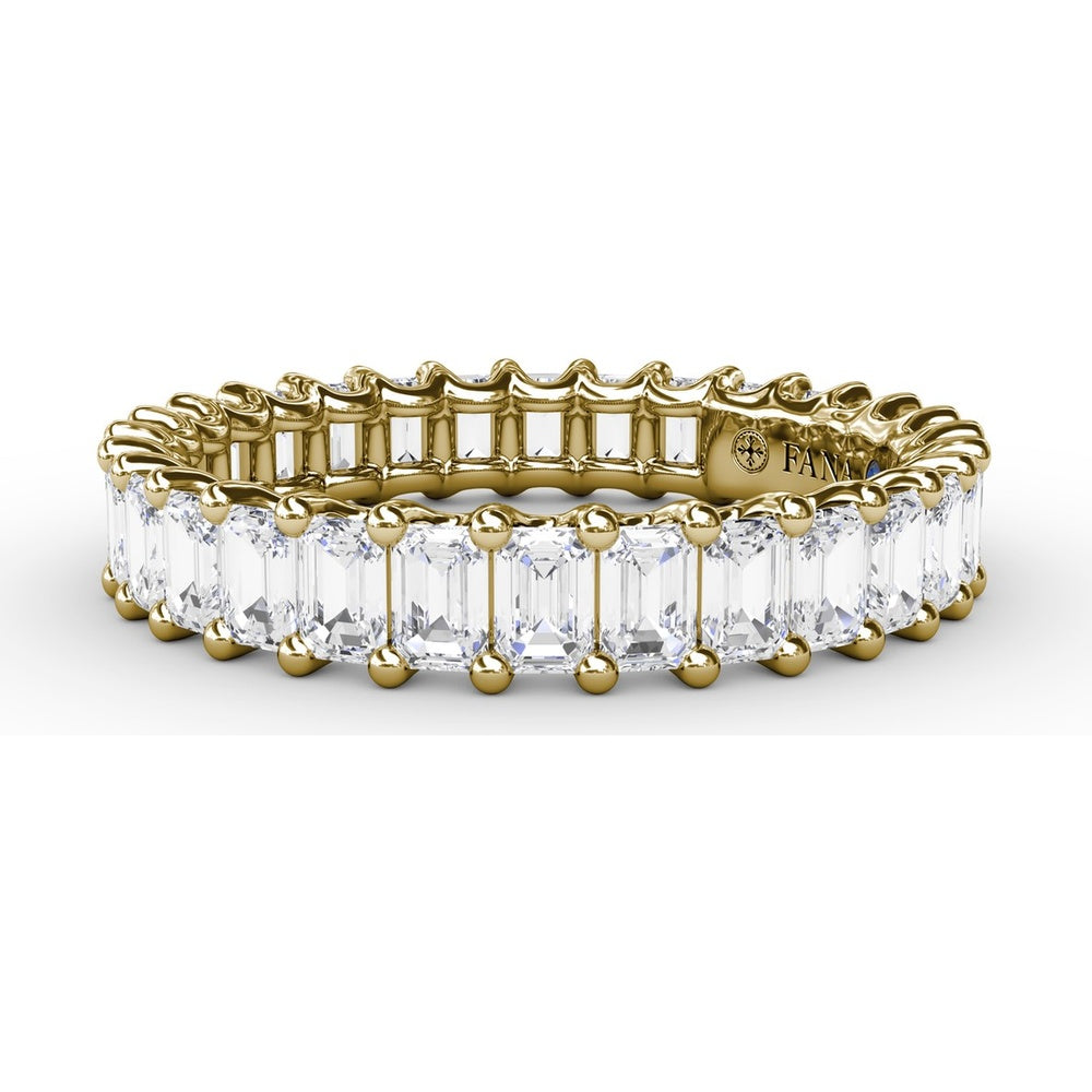 Eternity Band with Emerald Cut Diamonds by Fana - 2.39 Carat Total Diamond Weight