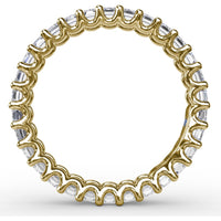 Eternity Band with Emerald Cut Diamonds by Fana - 2.39 Carat Total Diamond Weight
