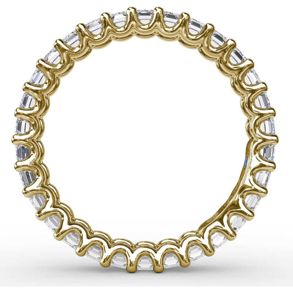 Eternity Band with Emerald Cut Diamonds by Fana - 2.39 Carat Total Diamond Weight
