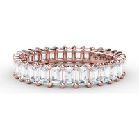 Eternity Band with Emerald Cut Diamonds by Fana - 2.39 Carat Total Diamond Weight
