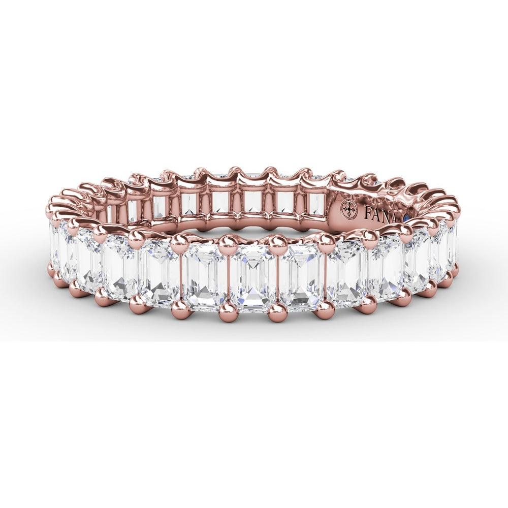 Eternity Band with Emerald Cut Diamonds by Fana - 2.39 Carat Total Diamond Weight