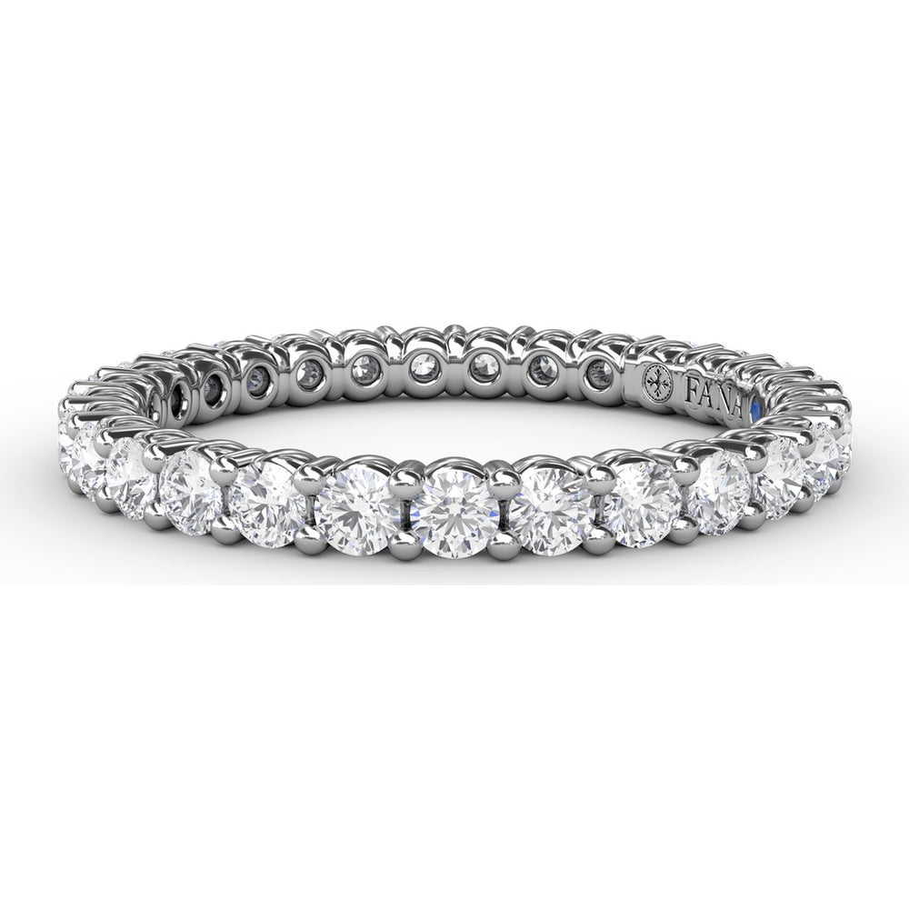 Eternity Band with Shared-Prong Round Diamonds by Fana - 1.02 Carat Total Diamond Weight