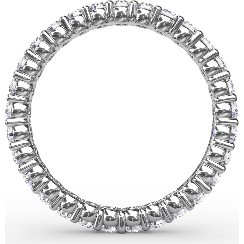 Eternity Band with Shared-Prong Round Diamonds by Fana - 1.02 Carat Total Diamond Weight