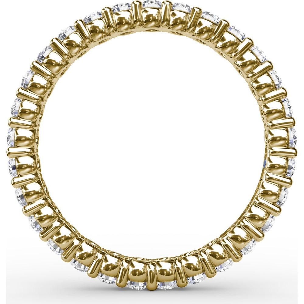 Eternity Band with Shared-Prong Round Diamonds by Fana - 1.02 Carat Total Diamond Weight