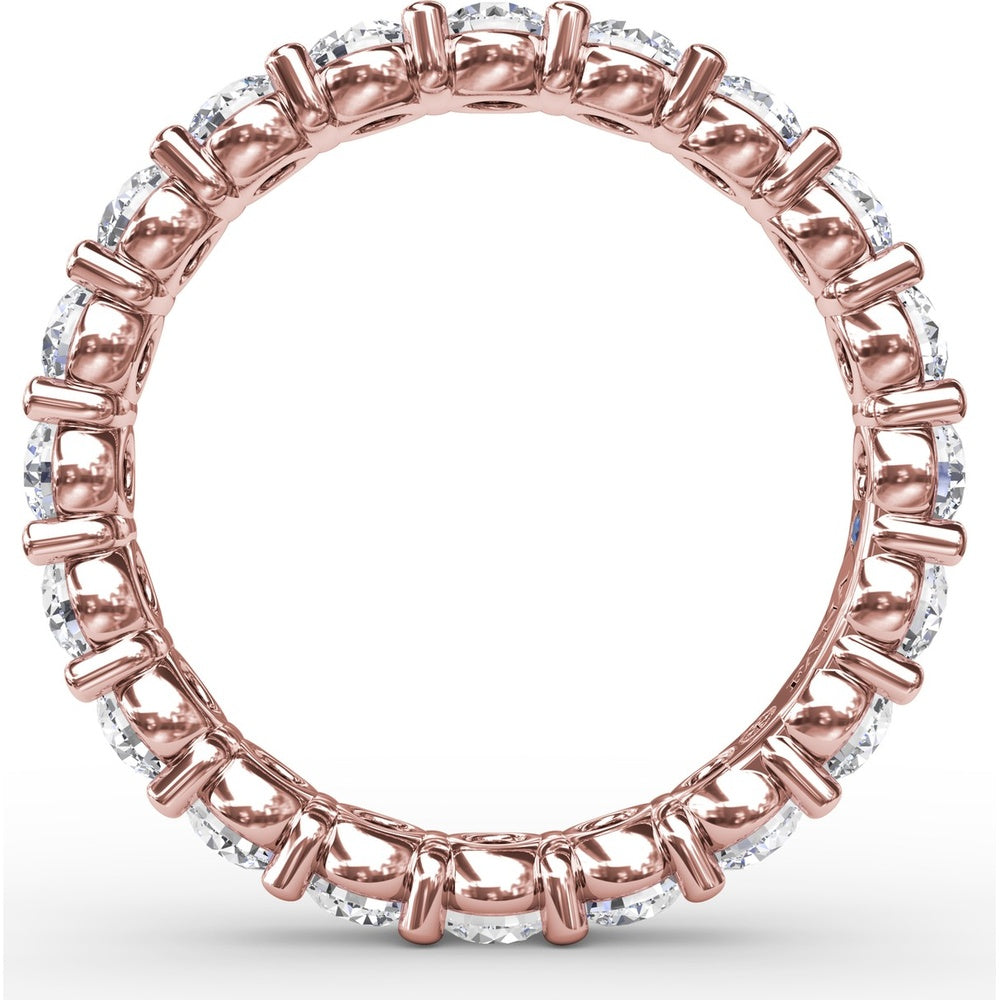 Eternity Band with Shared-Prong Round Diamonds by Fana - 2.05 Carat Total Diamond Weight